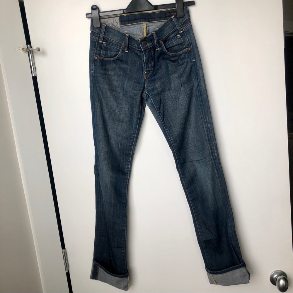 Citizens of Humanity blue jeans, size 24, LIKE NEW
